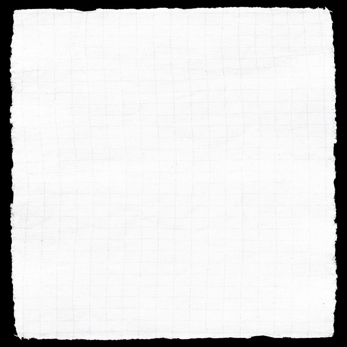 White squared paper sheet
